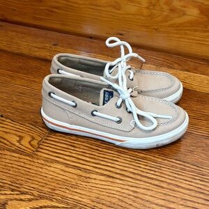 Kids Tan Sperry Shoes